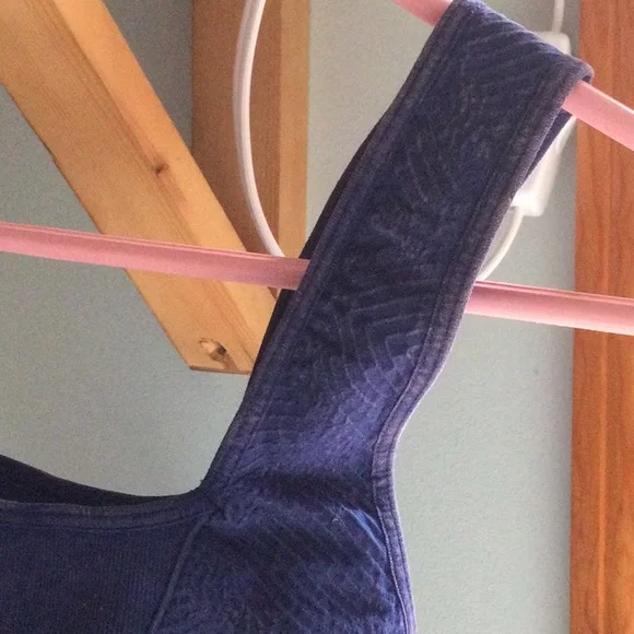 NWOT FP Movement Good Karma Tile Textured Square Neck - Picture 12 of 15